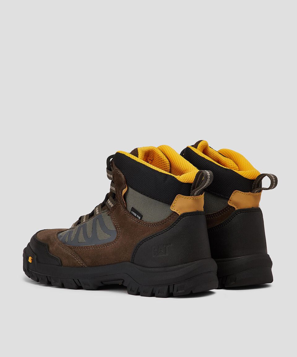 Caterpillar Botas cortas en piel multicolor Hombre Tienda de fábrica