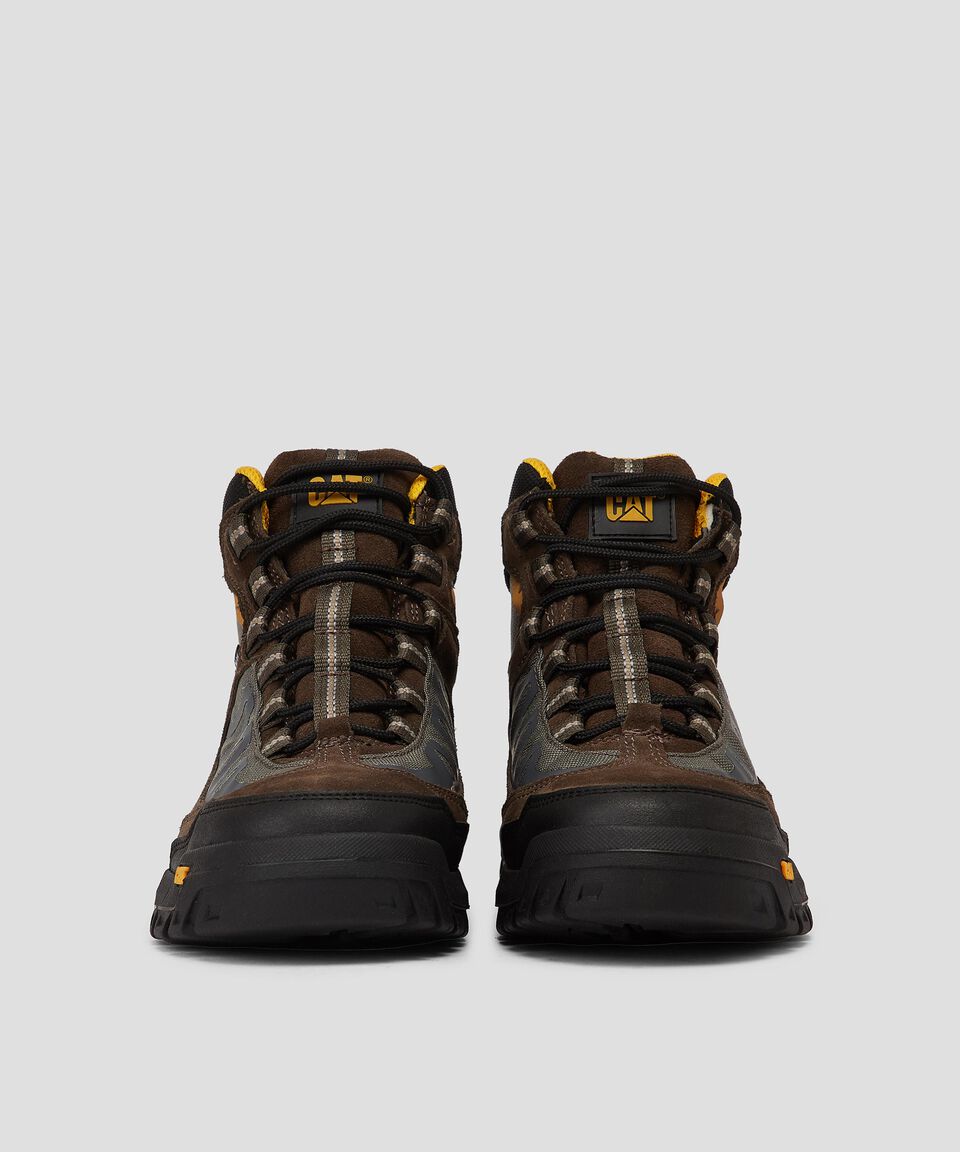 Caterpillar Botas cortas en piel multicolor Hombre Tienda de fábrica