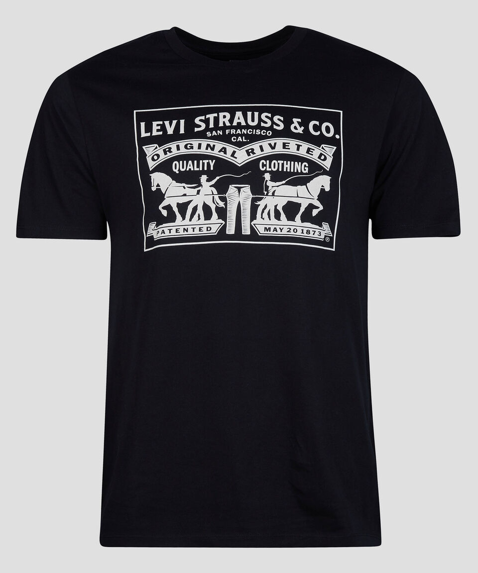 Levi's Playera cuello redondo manga corta con gráfico Hombre En oferta