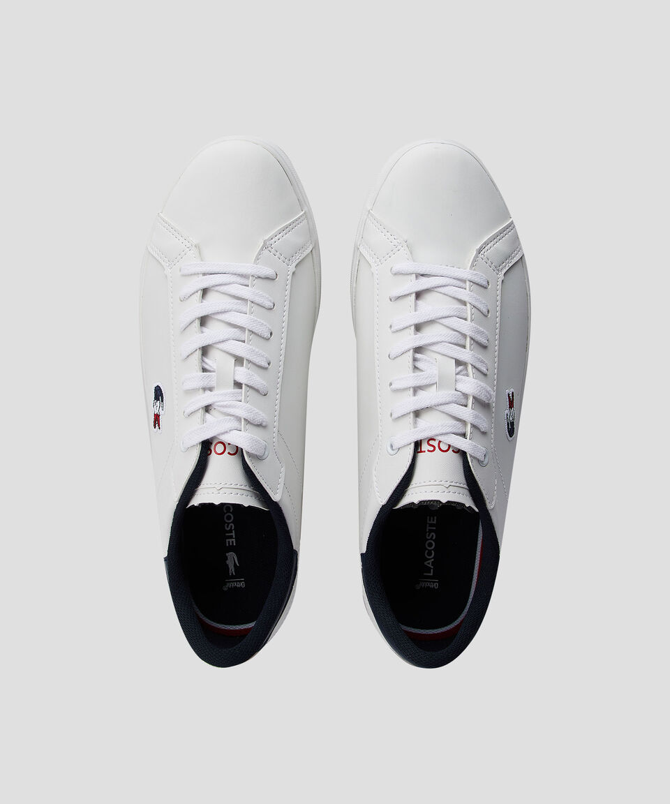 Lacoste Tenis casuales en piel con logotipo Hombre Oferta exclusiva