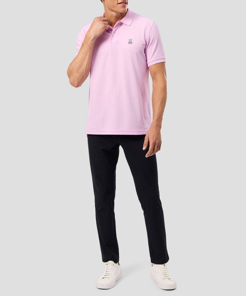 Psycho Bunny Playera Polo manga corta con bordado Hombre Última moda