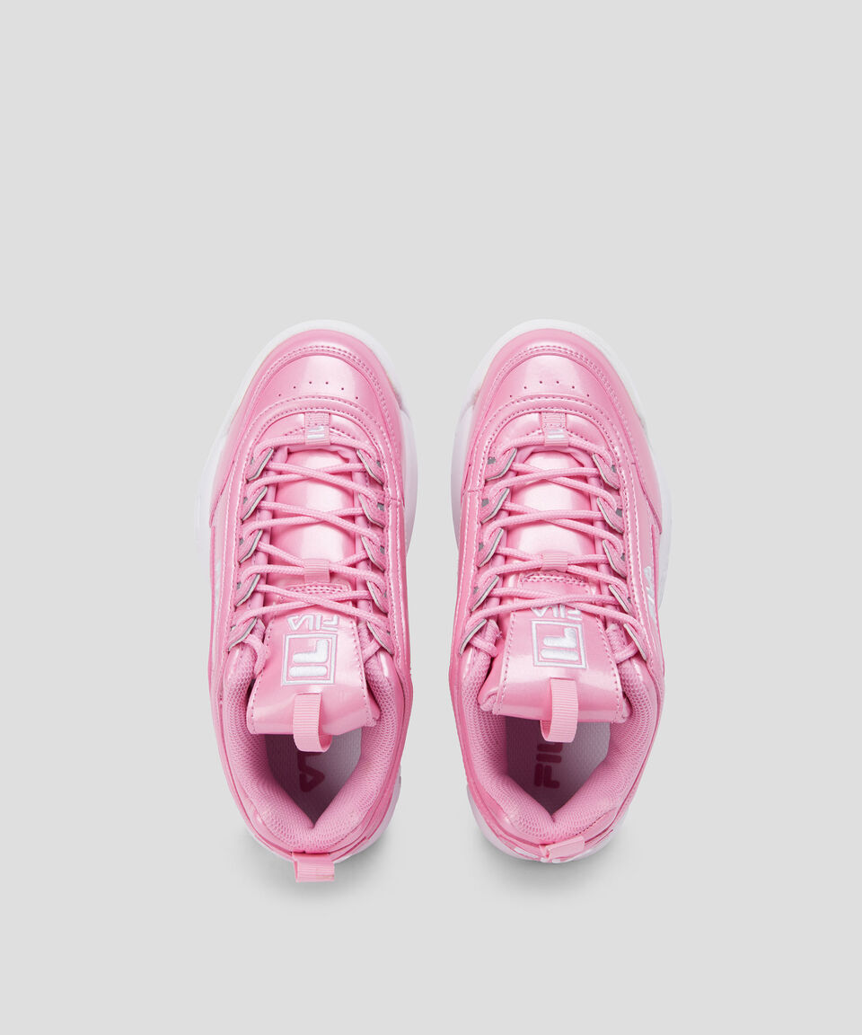 Fila Tenis Casuales Disruptor II metálico Niña Ventas relámpago