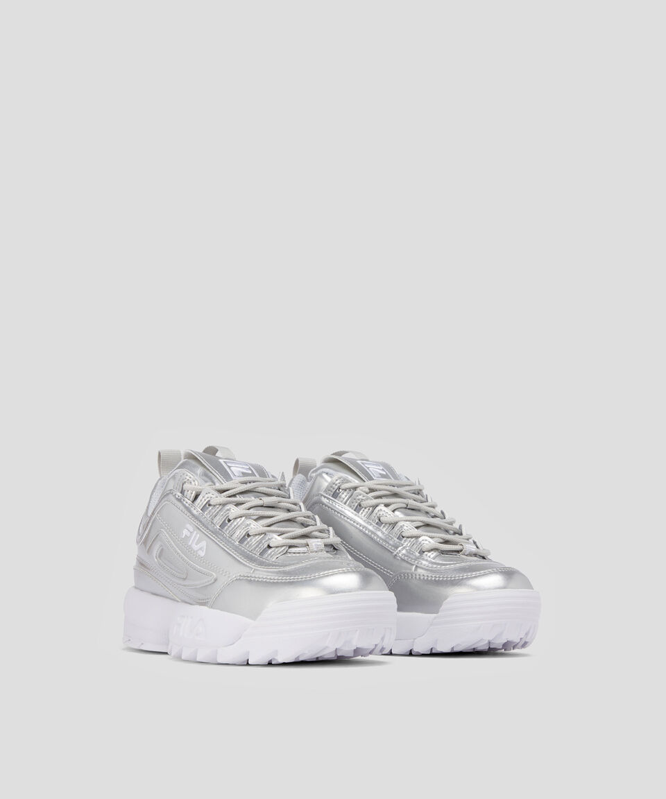 Fila Tenis Casuales Disruptor II metálico Niña Descuento