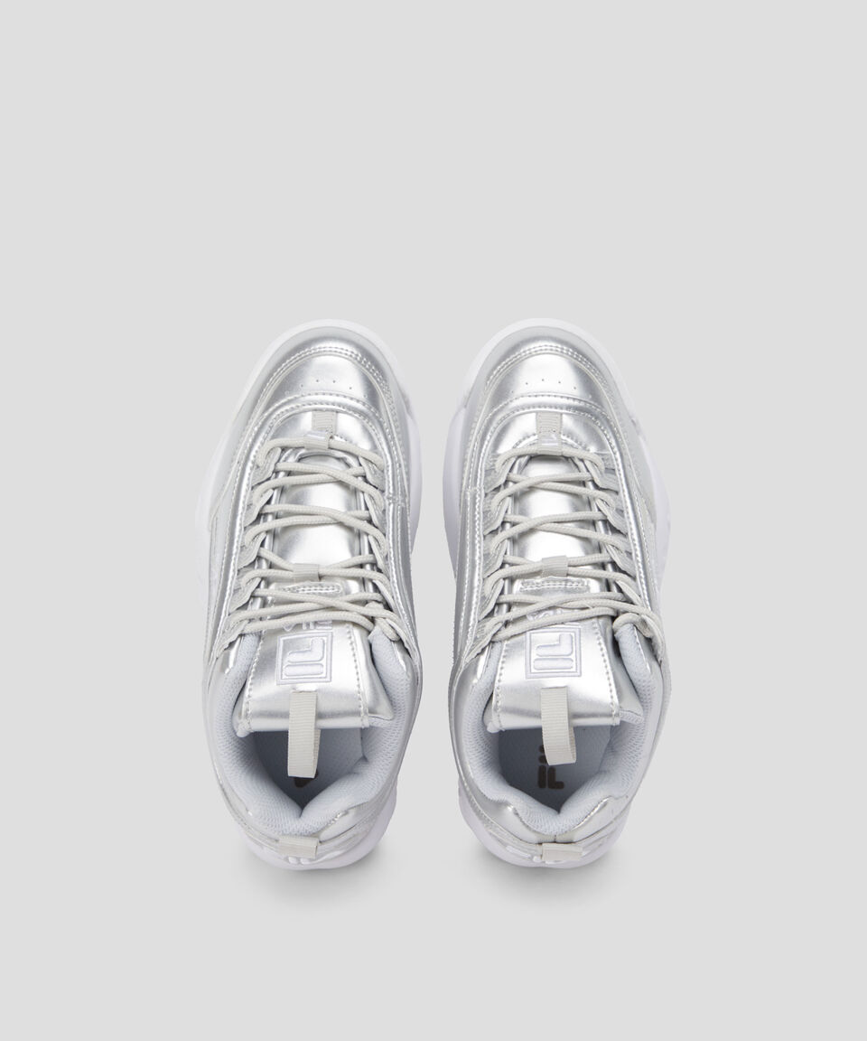 Fila Tenis Casuales Disruptor II metálico Niña Descuento