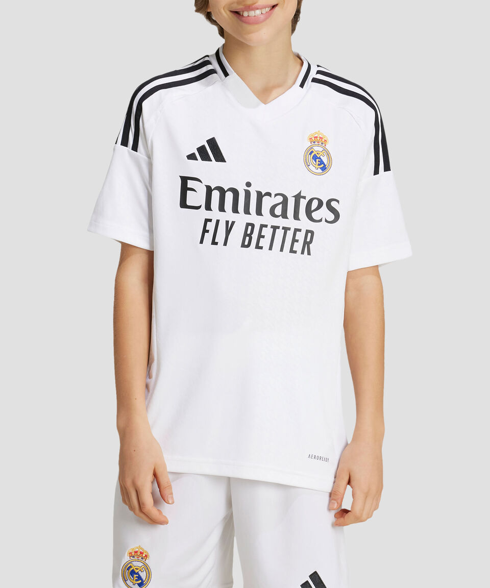 Adidas Jersey para fútbol soccer Real Madrid local 24/25 manga corta Niño Últimos 2 días