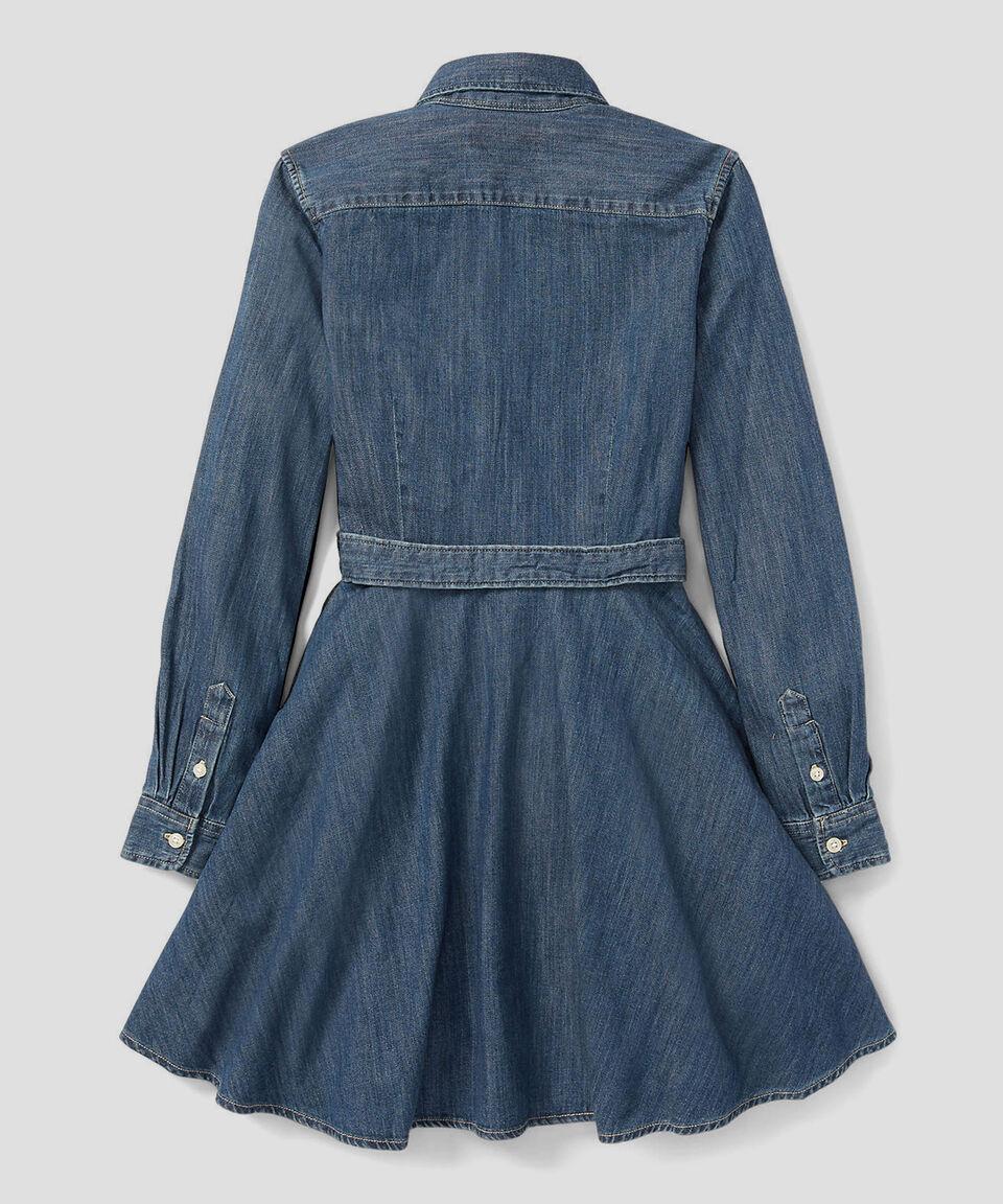 Polo Ralph Lauren Vestido de Mezclilla Niña Último día
