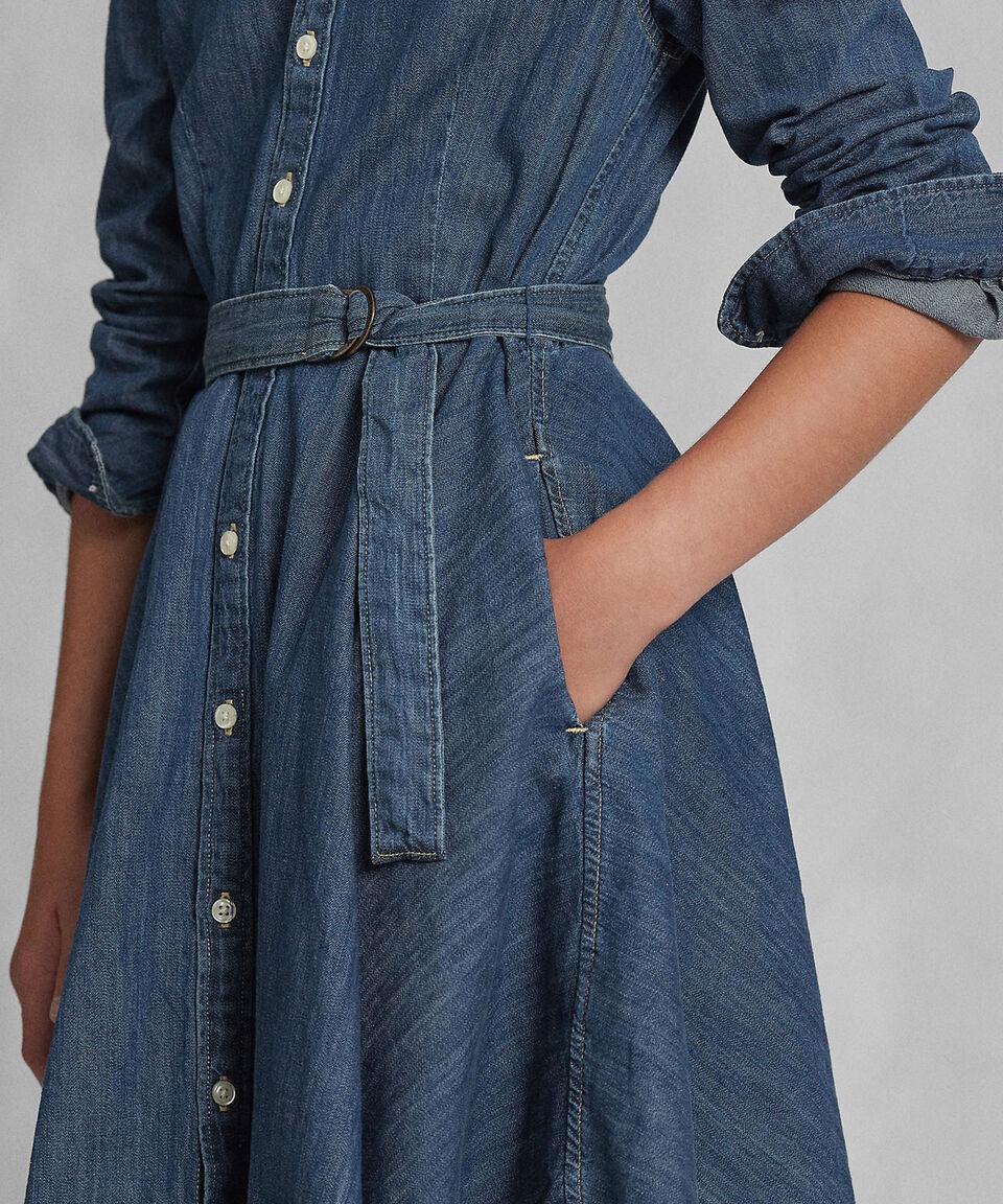 Polo Ralph Lauren Vestido de Mezclilla Niña Último día