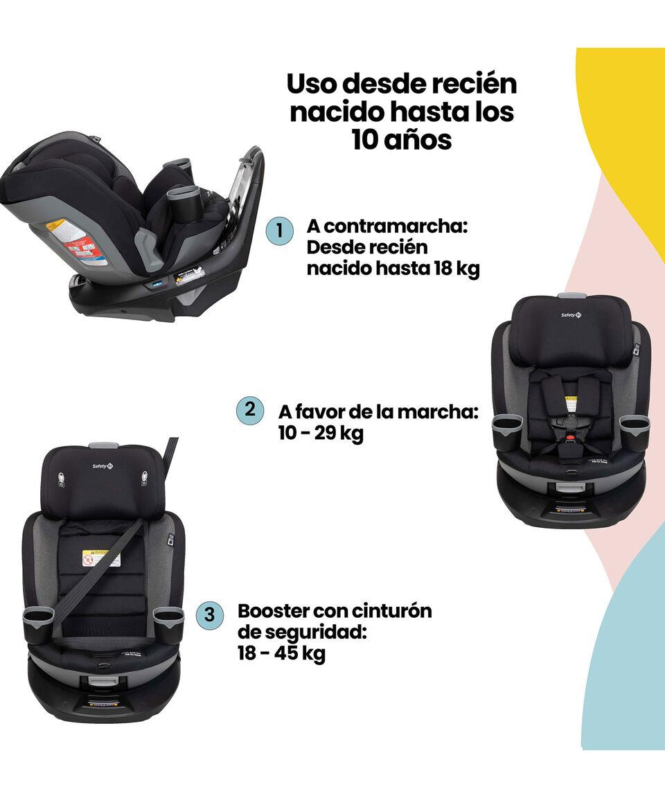 Safety 1st Autoasiento Turn N Go 360 Negro Envío internacional gratuito