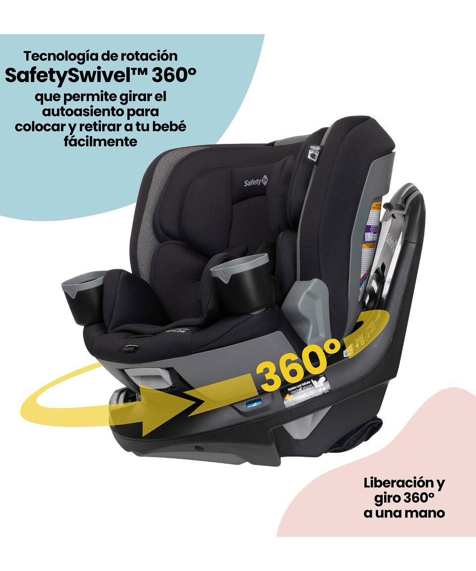 Safety 1st Autoasiento Turn N Go 360 Negro Envío internacional gratuito