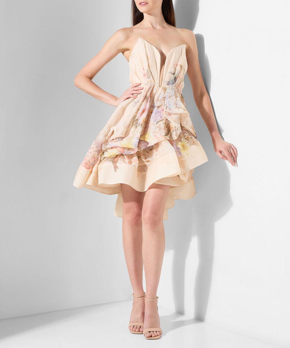 Zimmermann Vestido corto con flores sin mangas Mujer Ofertas especiales