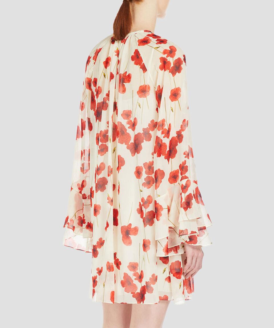 MaxMara Vestido mini con flores y manga larga Zoraide Mujer En oferta