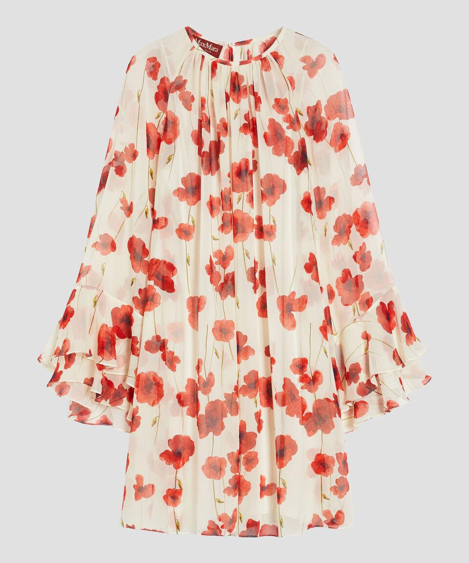 MaxMara Vestido mini con flores y manga larga Zoraide Mujer En oferta