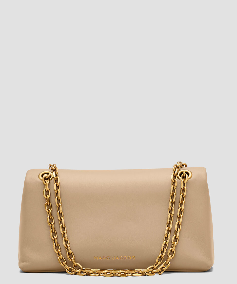 Marc Jacobs Bolsa crossbody tipo cartera camel en piel The Dual Chain Mujer Tienda