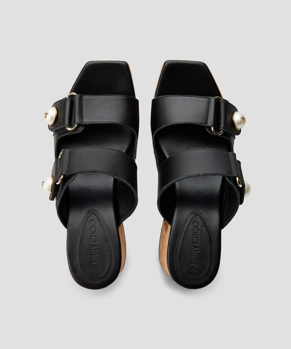 Jimmy Choo Sandalias con tacón alto ancho y plataforma Fayence Mujer Tienda