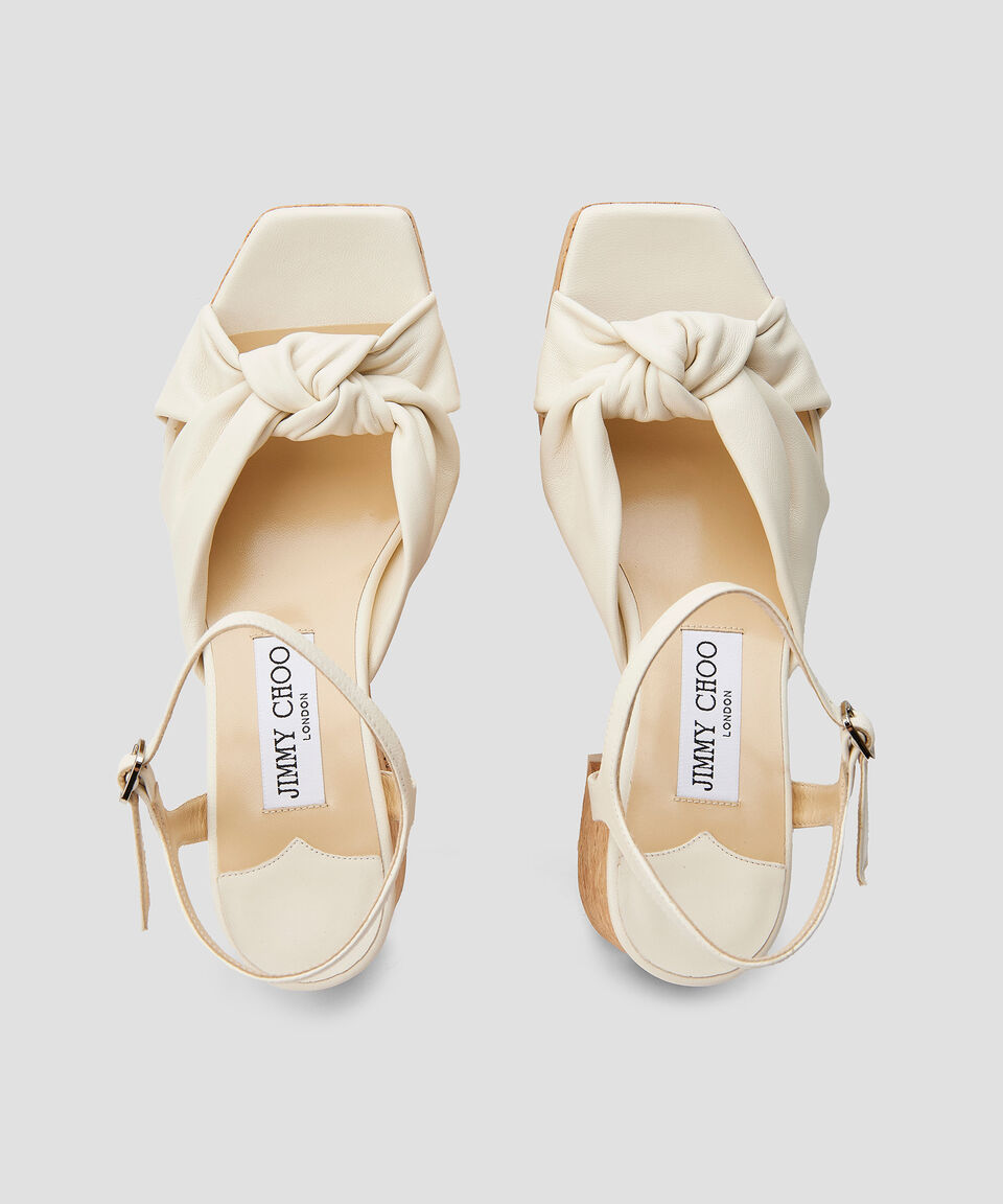 Jimmy Choo Sandalias con tacón alto ancho y plataforma Heloise Mujer Envío gratis