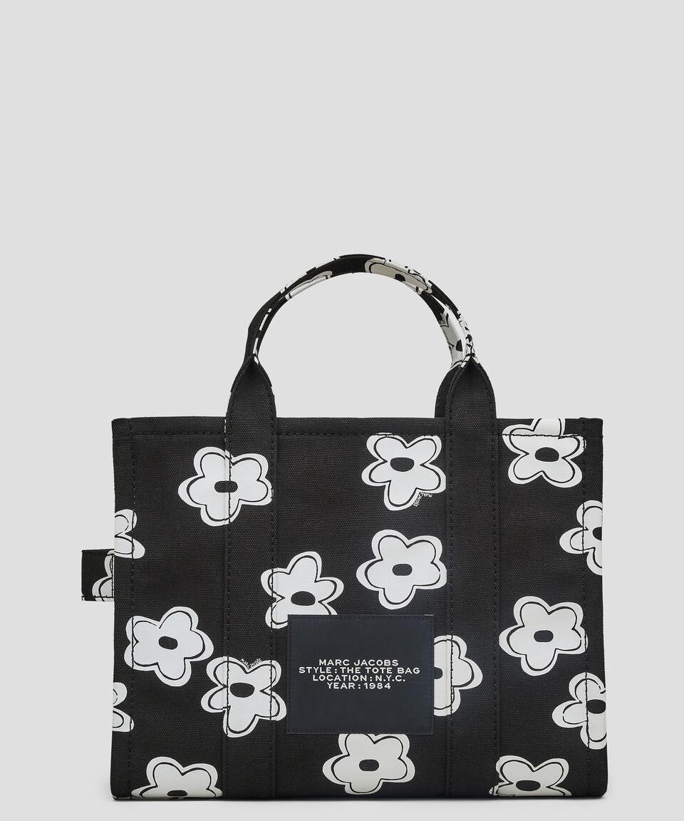 Marc Jacobs Bolsa tote negra Medium The Daysi Canvas estampada Mujer Envío gratis