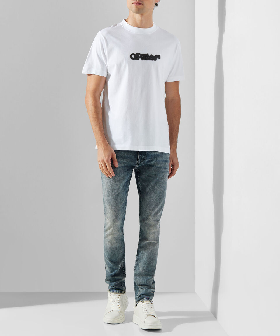 Off-White Playera cuello redondo manga corta Hombre Solo queda un día
