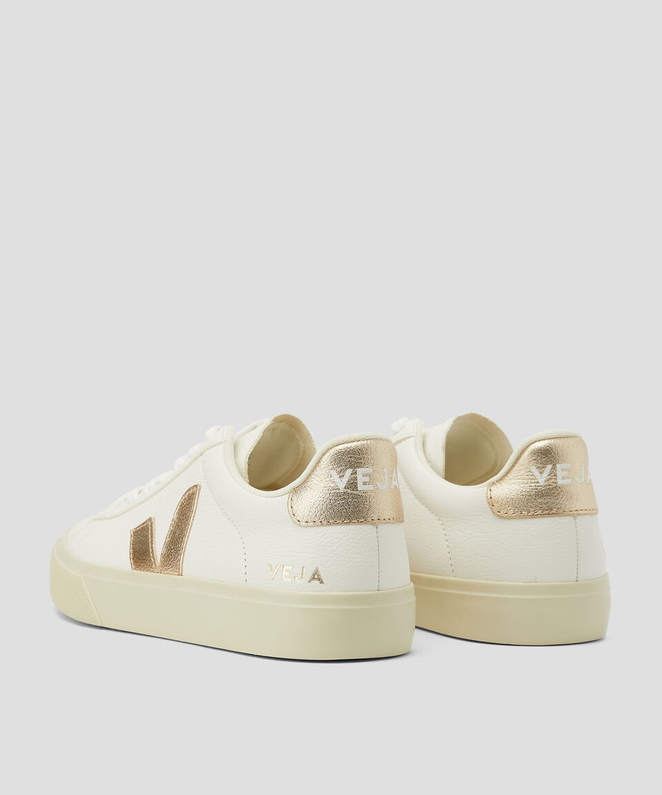Veja Tenis casuales con plataforma Campo en piel Mujer Oferta exclusiva