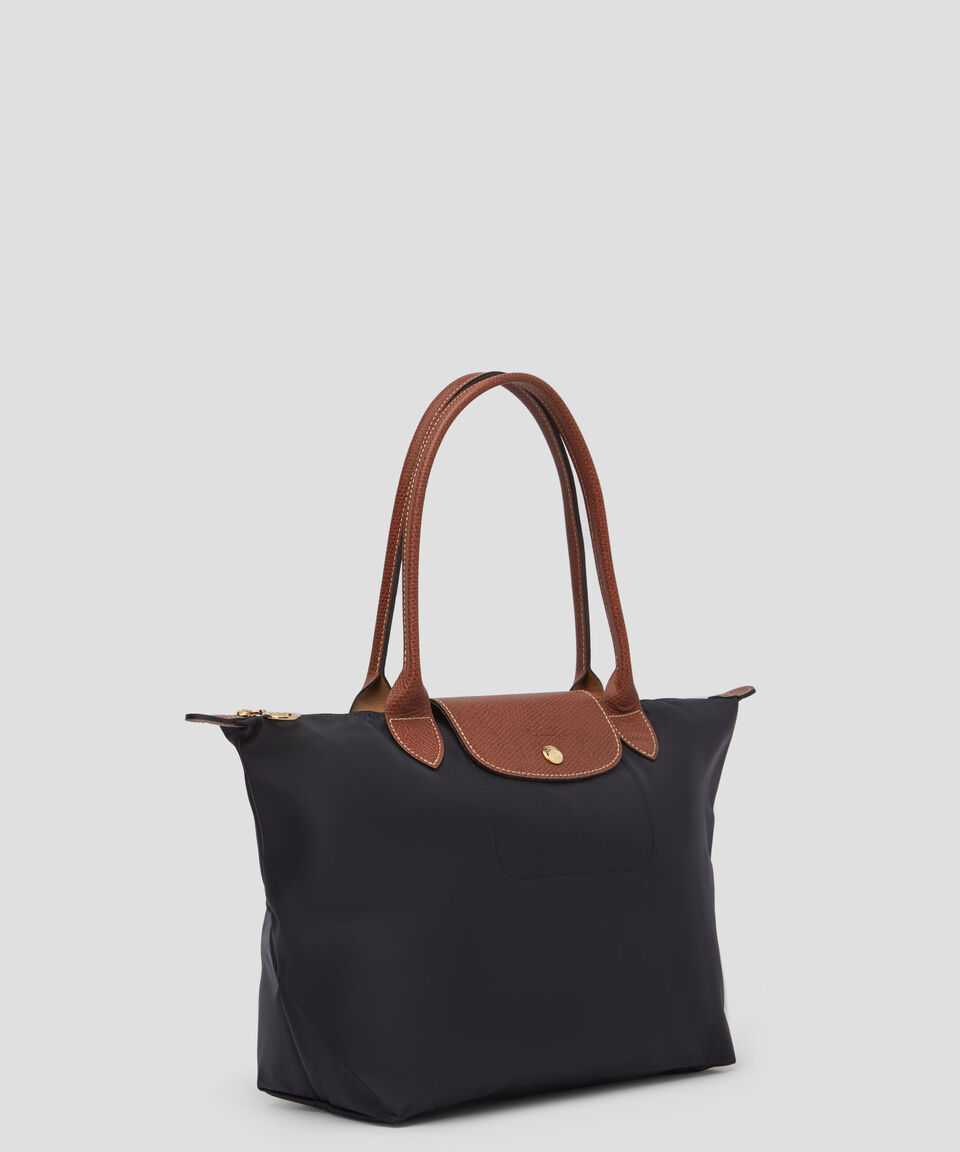 Longchamp Bolsa Shoulder negra Mujer Gran oferta