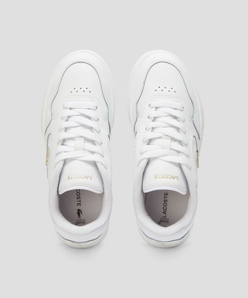 Lacoste Tenis casuales Lineset en piel Mujer Descuento