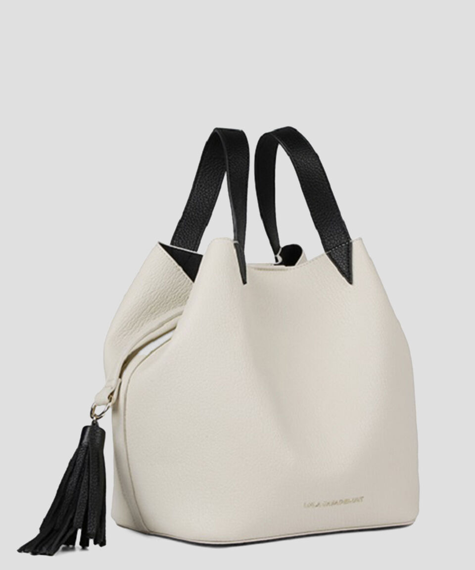 Lola Casademunt Bolsa Tote en Piel con logo Mujer Últimos 3 días