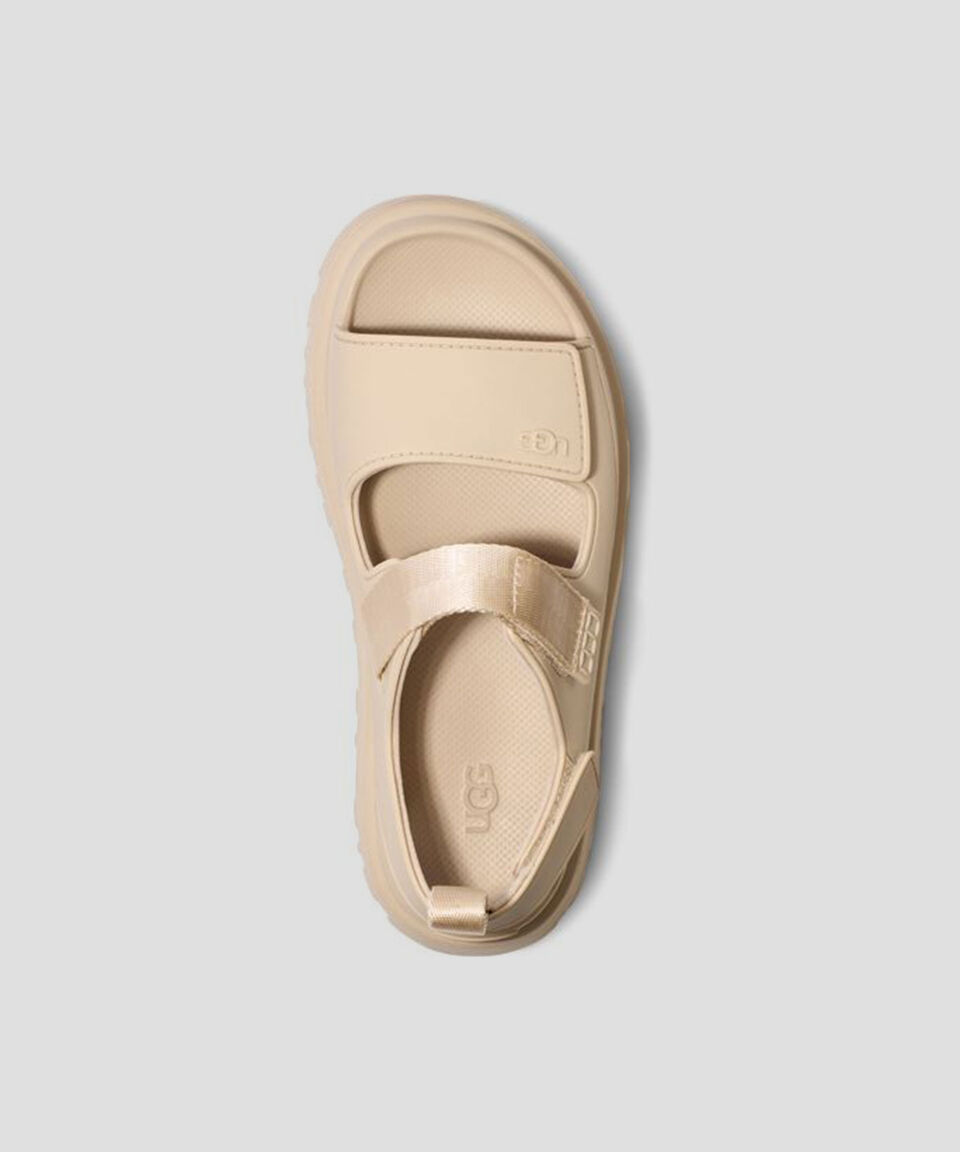 Ugg Sandalias con tacón bajo de plataforma Goldengl Mujer Promoción trimestral