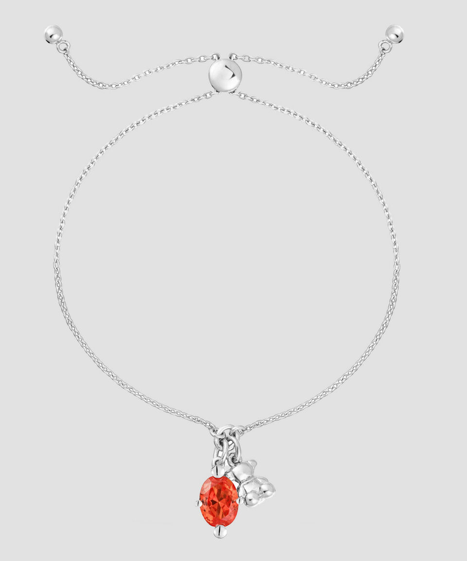 Tous Pulsera eslabonada Bold Bear en plata .925 Mujer Descuentos del mes