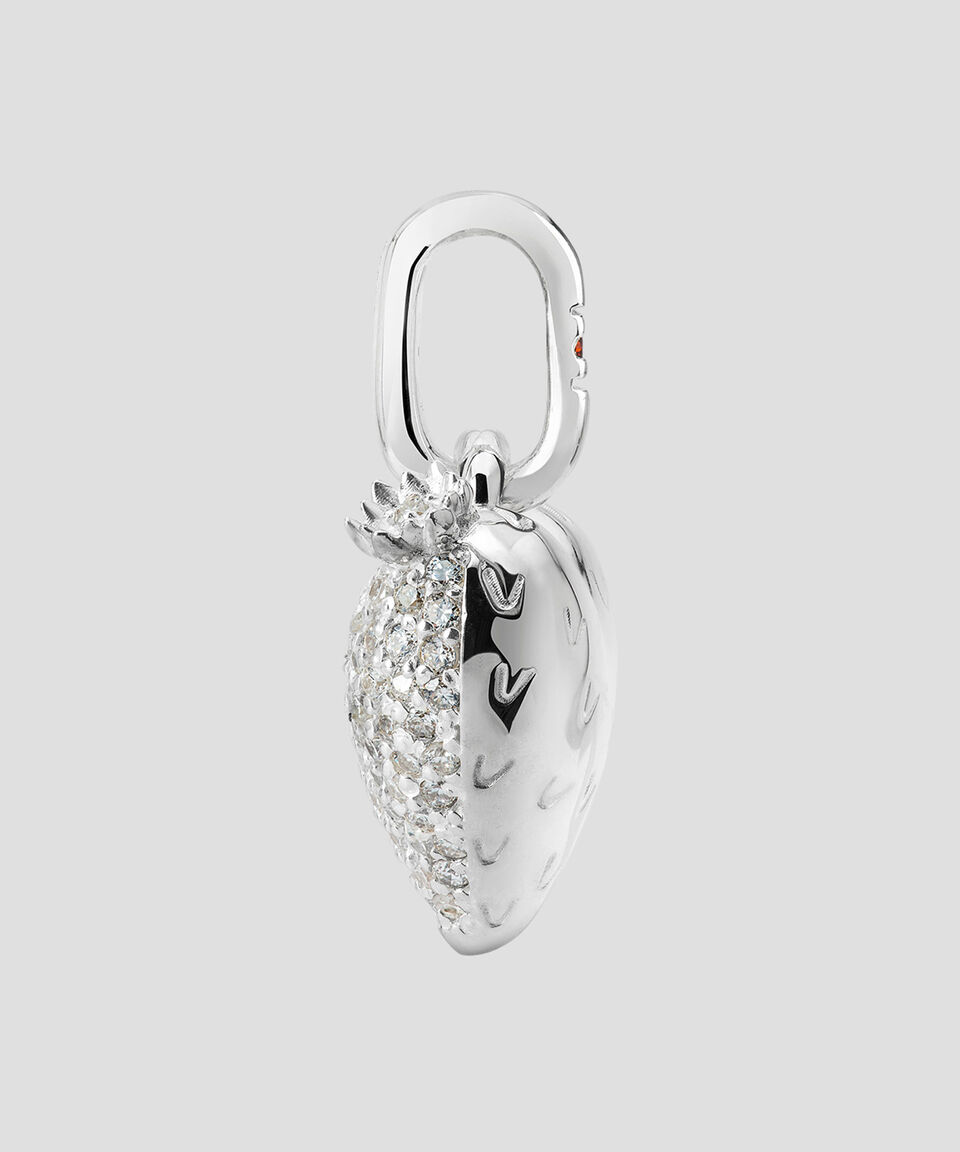Tane Charm Corazón en Plata .925 con Diamantes Unisex Última moda