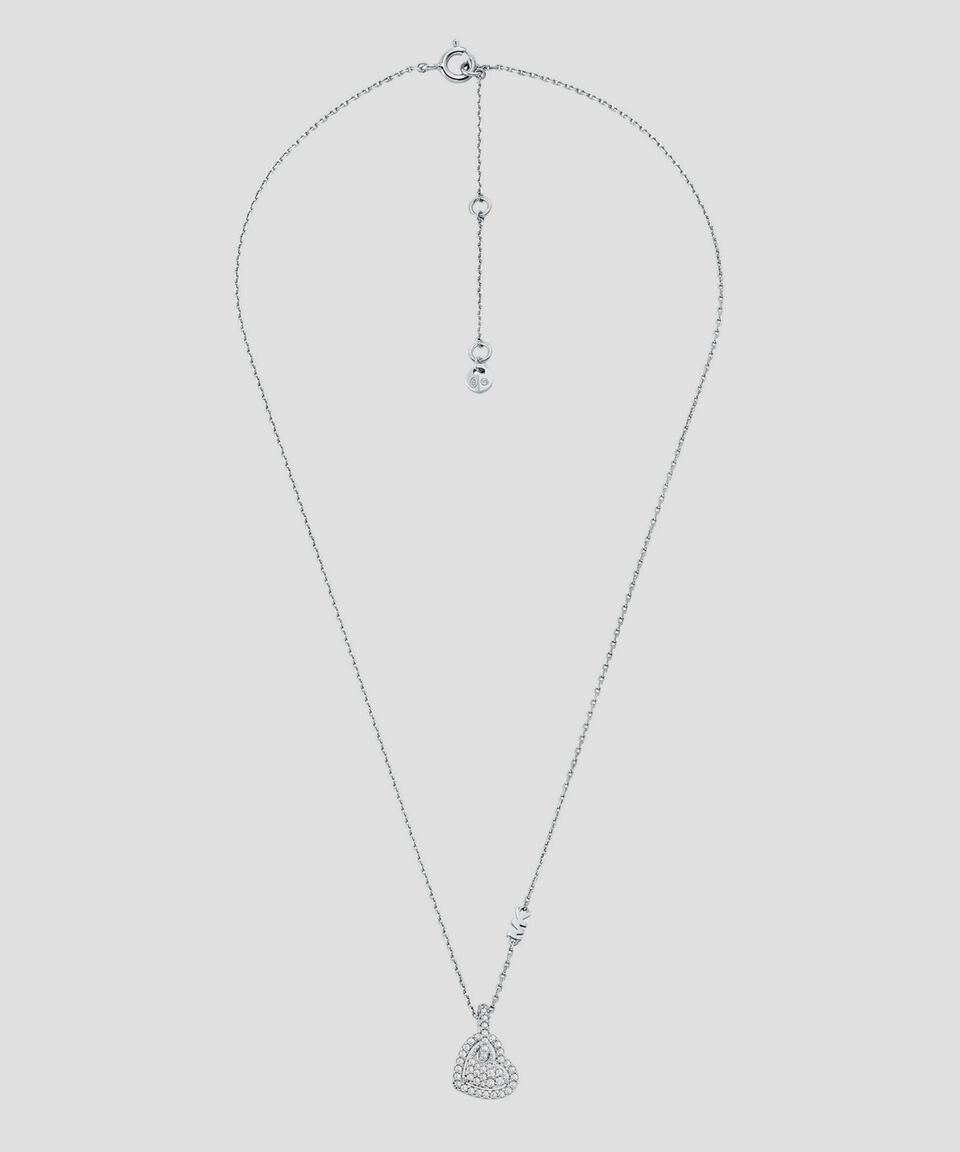 Michael Kors Collar en plata Kors Love Mujer Ofertas especiales