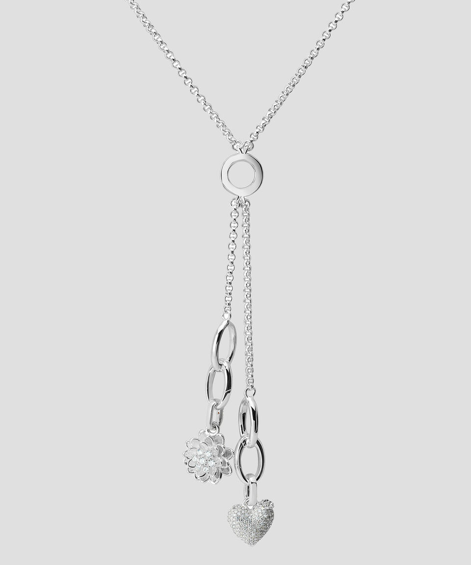 Tane Charm Dalia en Plata .925 con Diamantes Unisex Outlet