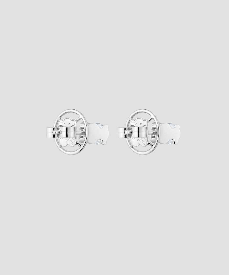Tous Pendientes Tous Sweet Diamonds LGD en Platino con Diamantes Mujer Rebajas de fábrica
