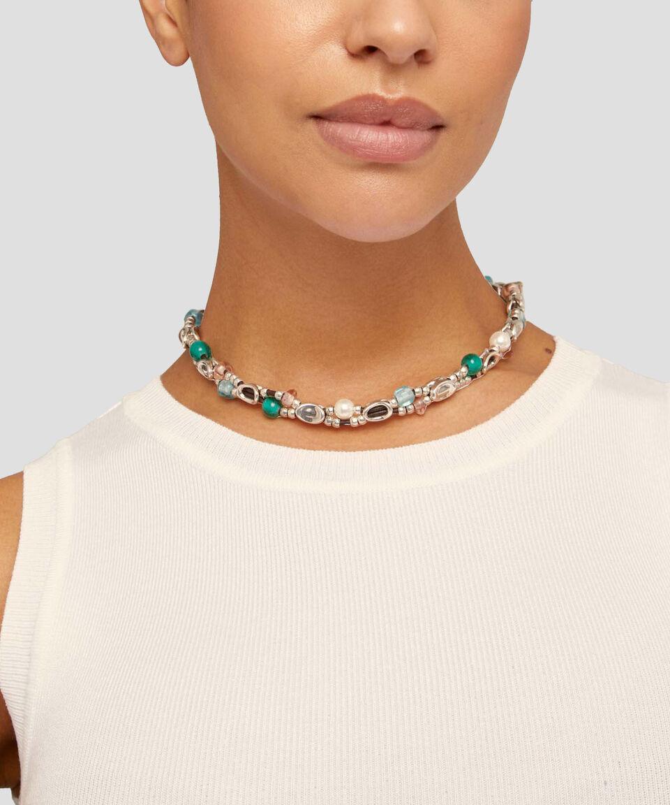 UNO DE 50 Collar con Cristales Charming Mujer Últimos 2 días