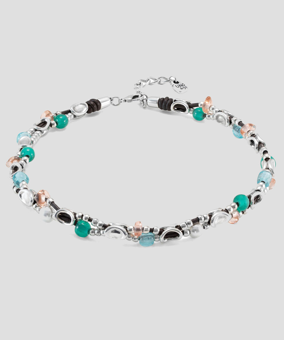 UNO DE 50 Collar con Cristales Charming Mujer Últimos 2 días