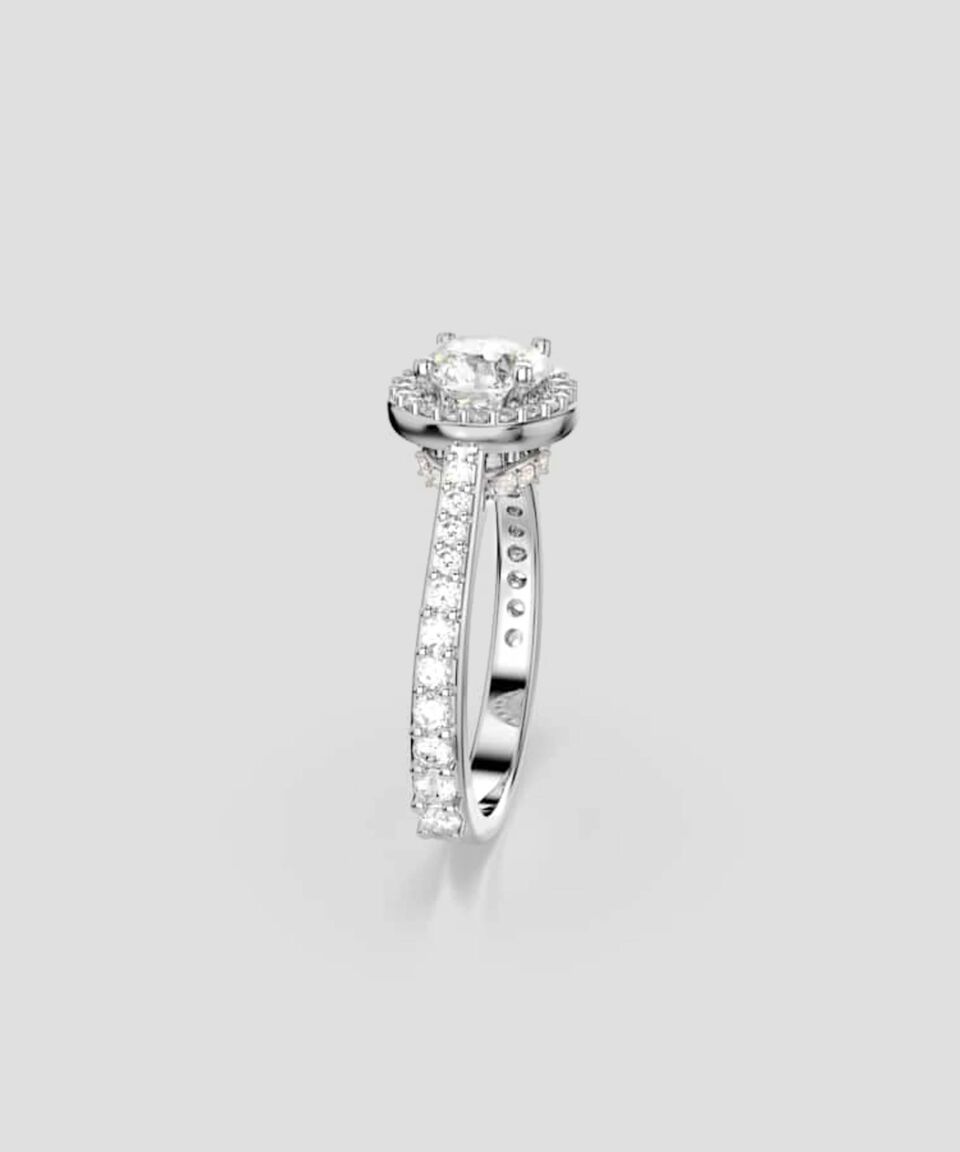Swarovski Anillo de cóctel Una Angelic con cristales Unisex Último día