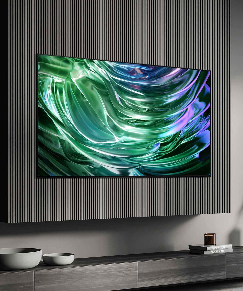 Samsung Pantalla 83 Pulgadas Plana OLED 4K Tizen Smart TV S90D QN83S90DAEXZX Última moda