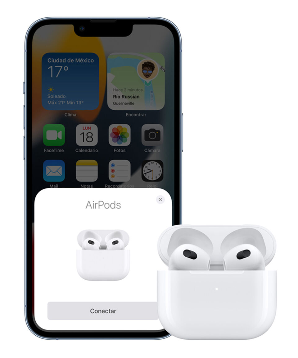 Apple AirPods (tercera generación) con estuche de carga MagSafe (Carga inalámbrica) Outlet