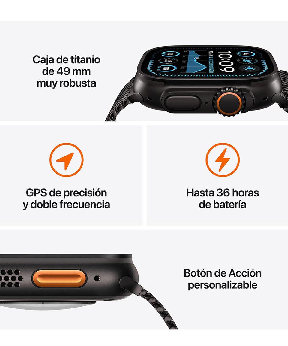Apple Apple Watch Ultra 2 GPS + Cellular Caja de titanio natural de 49 mm Correa Alpine color canela - Mediana ÚLTIMAS EDICIONES