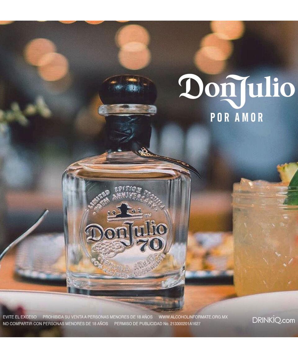 Don Julio Tequila Don Julio 70 Cristalino 700 ml Solo hoy