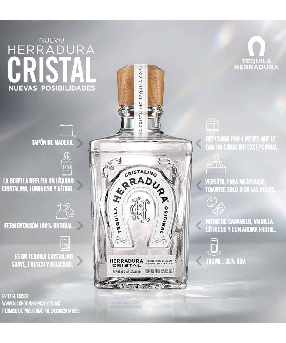 Herradura Tequila Herradura Cristal 700 ml Solo queda un día
