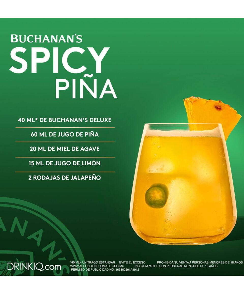 Buchanan's Whisky Buchanan's Deluxe 12 años Blended Scotch 750 ml Envío internacional gratuito