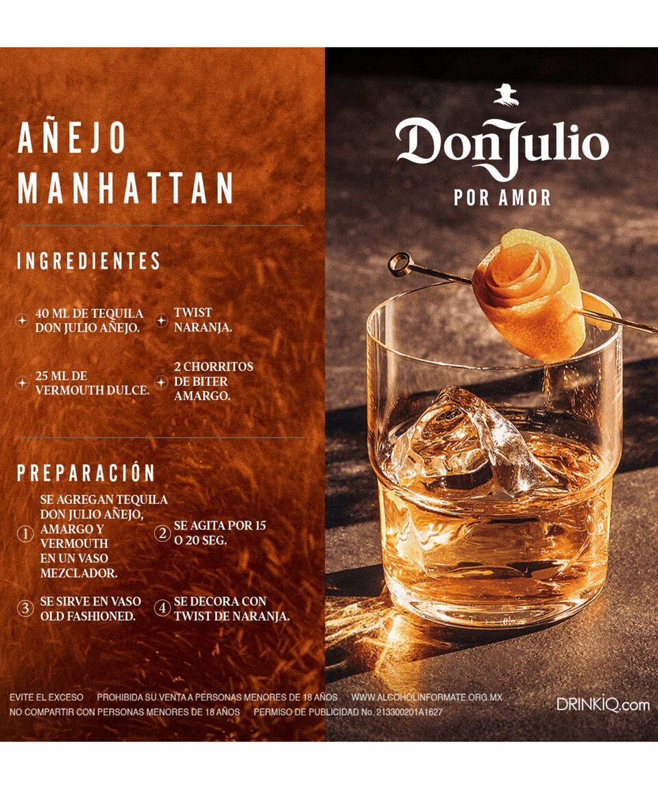Don Julio Tequila Don Julio Añejo 700 ml Libre de impuestos