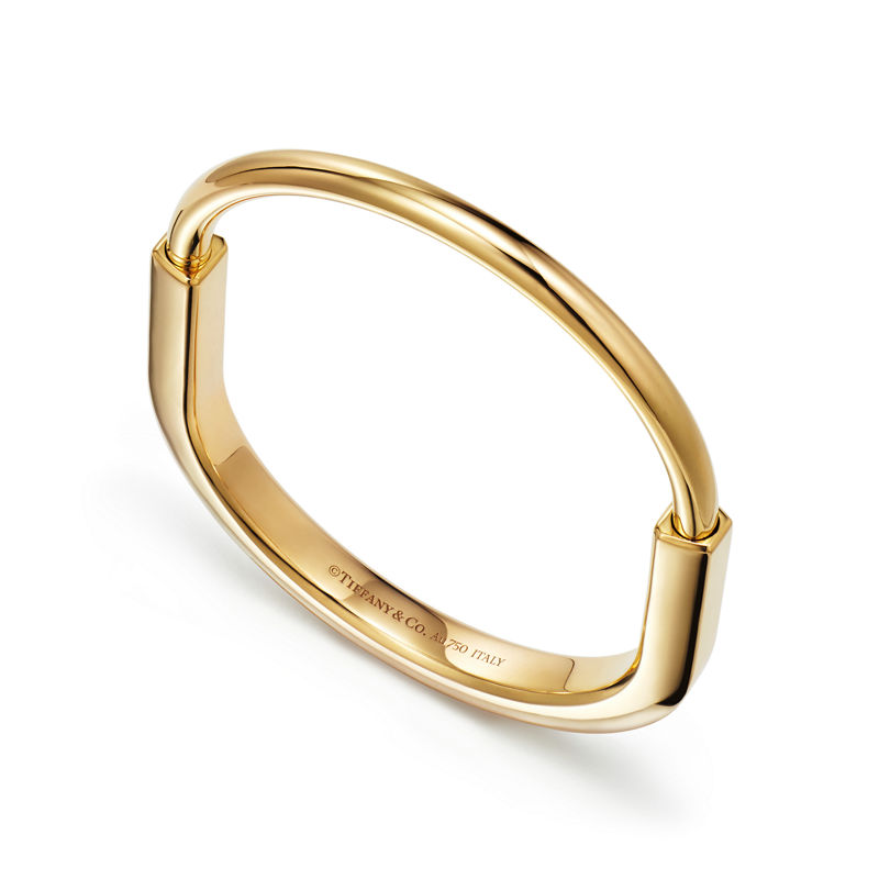 Tiffany & Co. Tiffany Lock Brazalete de oro amarillo Limitado a 3 días