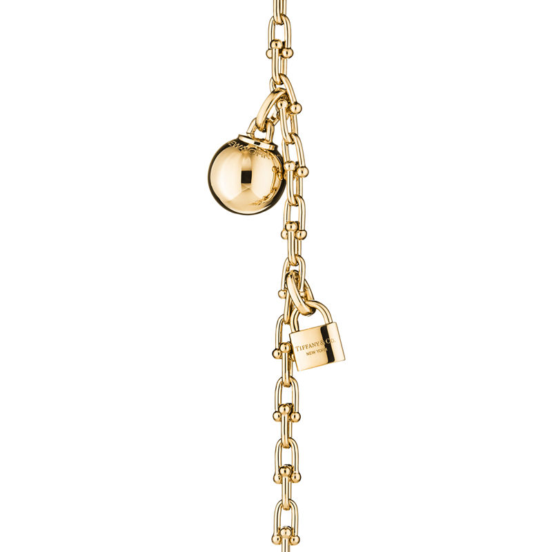 Tiffany & Co. Tiffany HardWear Pulsera de varias vueltas con eslabones pequeños de oro amarillo Libre de impuestos
