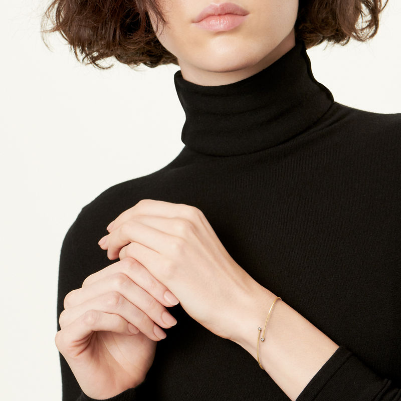 Tiffany & Co. Elsa Peretti® Pulsera de una vuelta Diamond Hoop Outlet