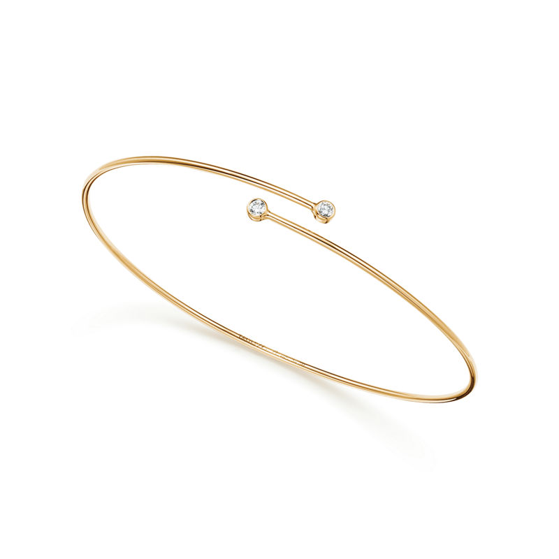 Tiffany & Co. Elsa Peretti® Pulsera de una vuelta Diamond Hoop Outlet