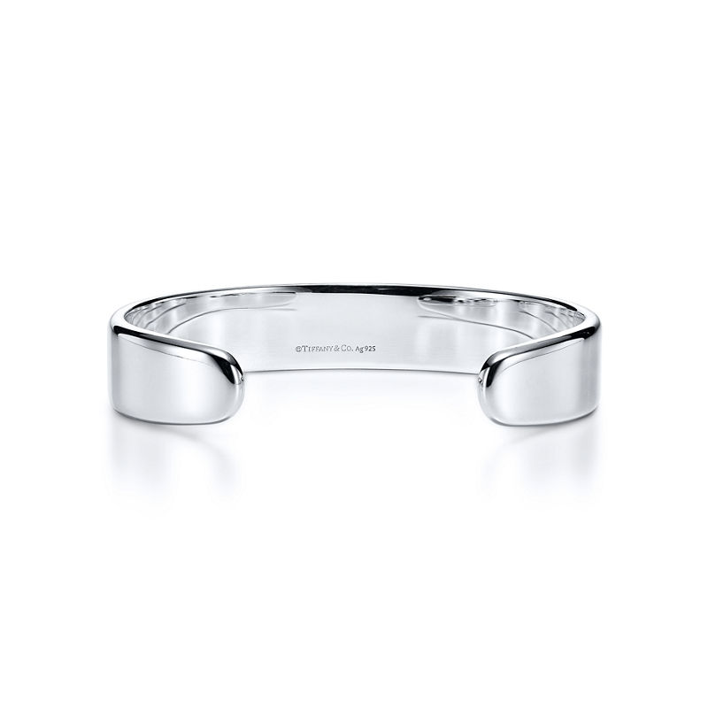 Tiffany & Co. Return to Tiffany™ Brazalete estrecho en plata de ley con diamantes Ofertas