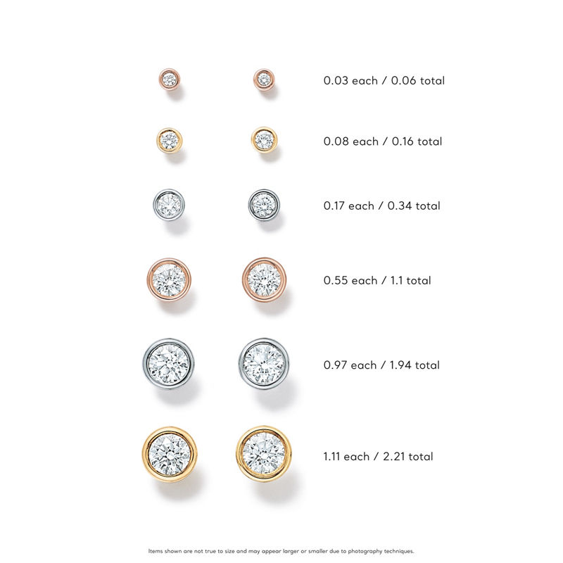 Tiffany & Co. Elsa Peretti® pendientes Diamonds by the Yard® Superdescuento