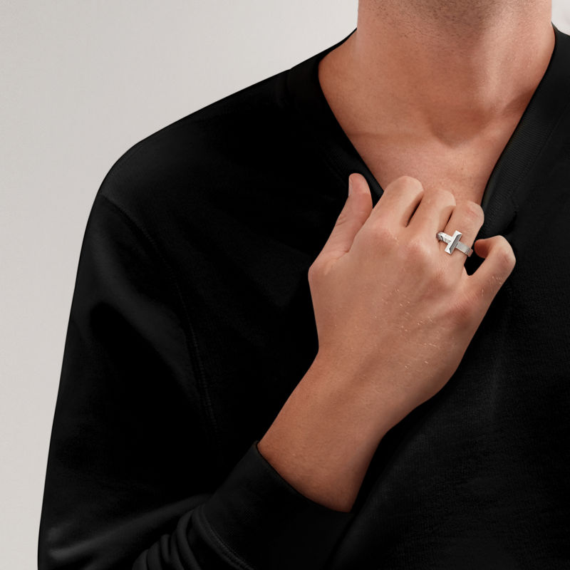 Tiffany & Co. Tiffany T T1 Anillo de oro blanco Envío gratis