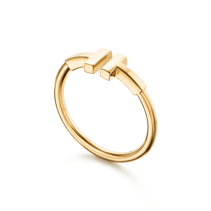 Tiffany & Co. Tiffany T Anillo Wire de oro amarillo Precios de Black Friday