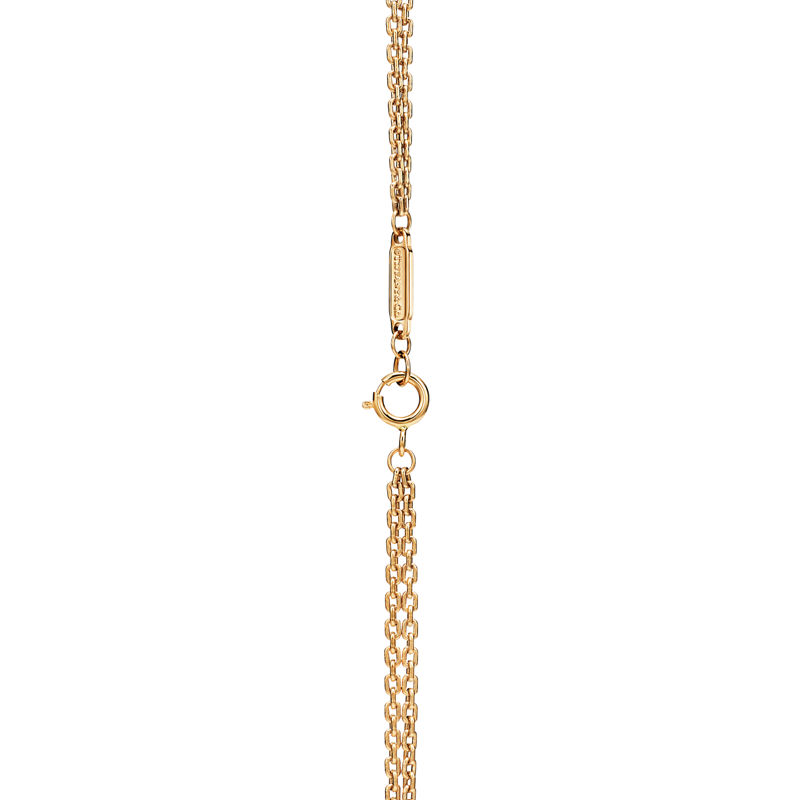 Tiffany & Co. Tiffany HardWear Colgante de eslabones dobles grandes de oro amarillo Oferta exclusiva